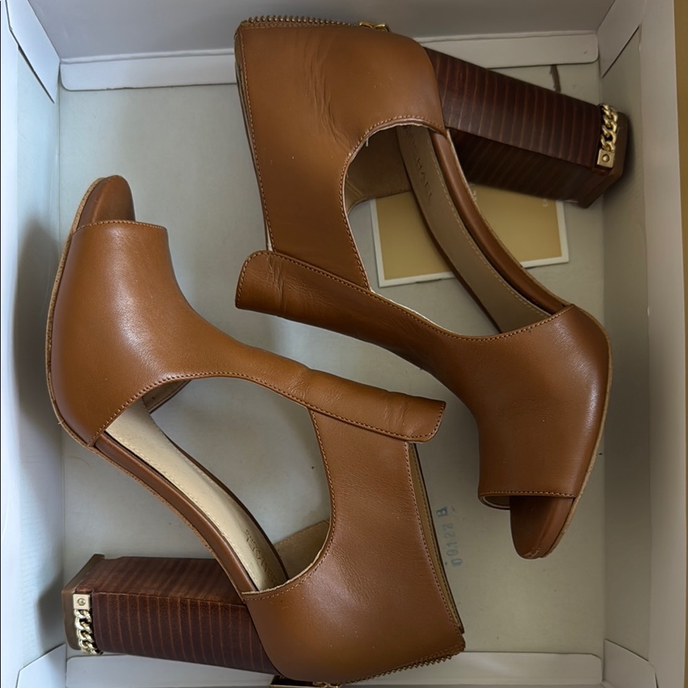Michael Kors Collection Brown Heeled Boots